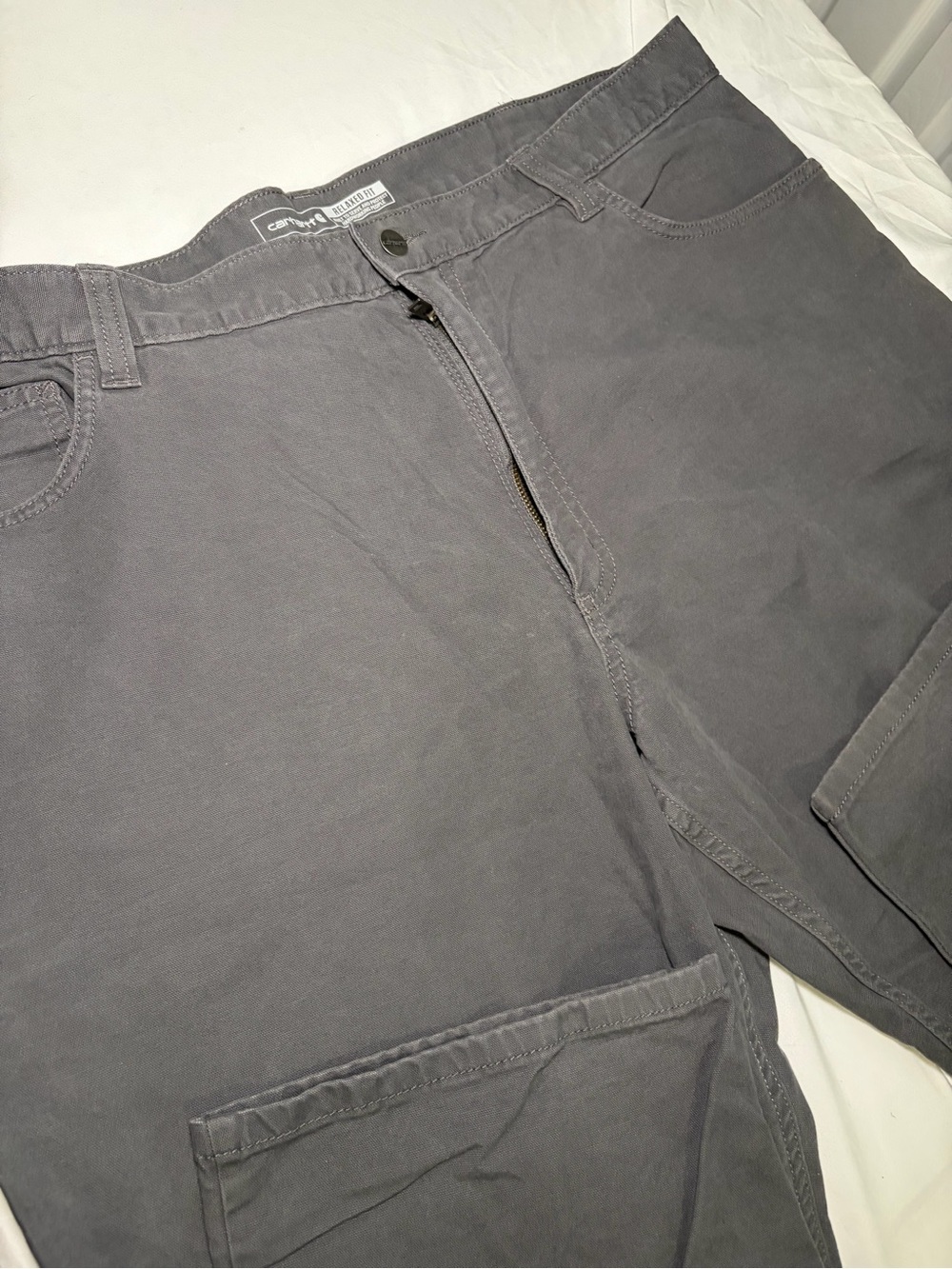 Carhartt Men's Gray Relaxed Fit Sizes 42x32